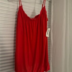 Old Navy Bright Red Sleeveless Top